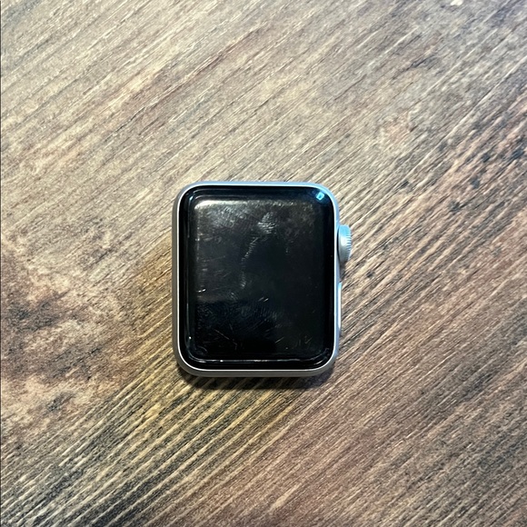 Apple watch series 3 with 5 bands and the apple charger